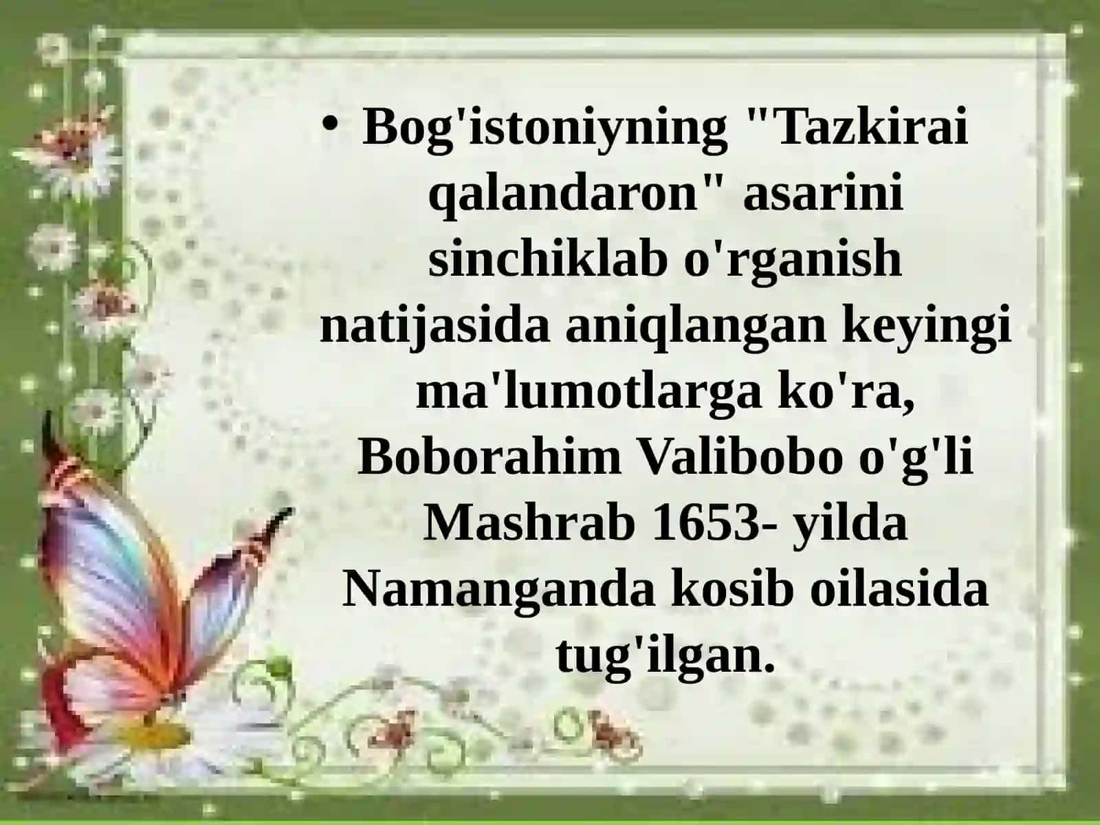 BOBORAHIM MASHRAB 2