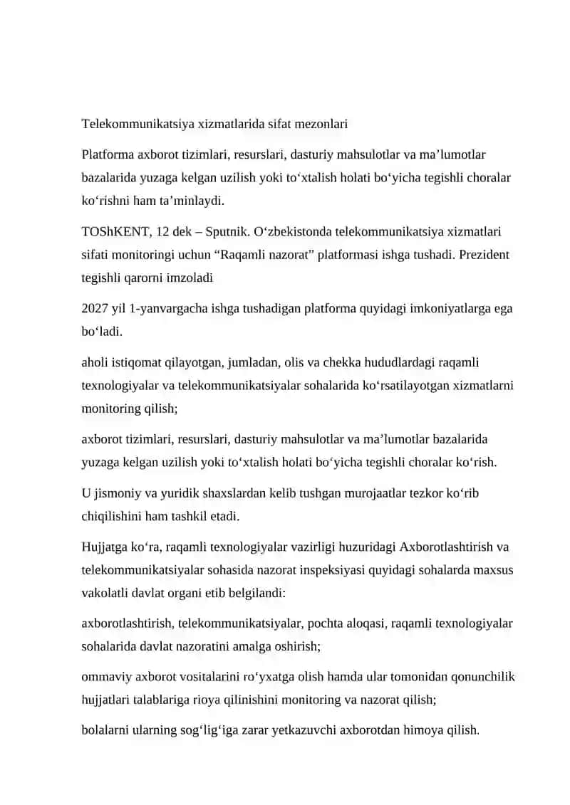 Raqamli nazorat platformasi 2