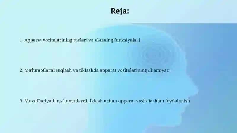 Ma'lumotlarni saqlash va tiklashda apparat vositalarining ahamiyati 2