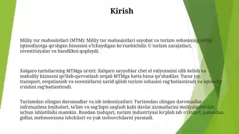 Milliy Tur Mahsulotlar Va Ularning Xalqaro Turistlarni Jalb Qilishdagi Ahamiyati 2