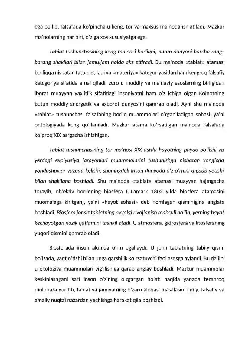 Tabiat falsafasi 2