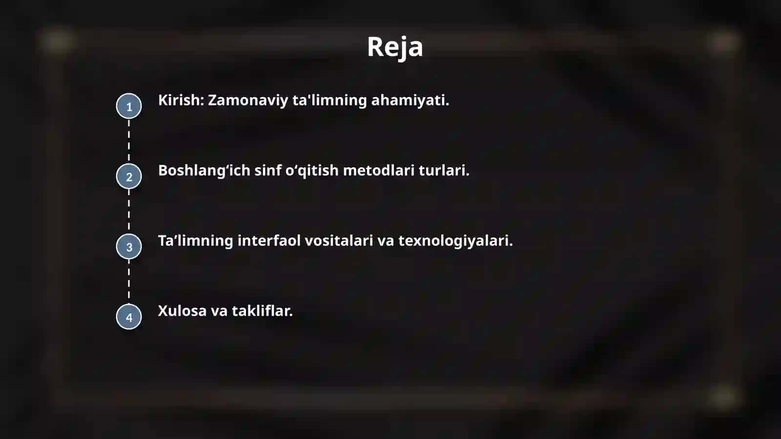 Boshlangʻich sinflarda taʼlim metodlari va vositalari. 2
