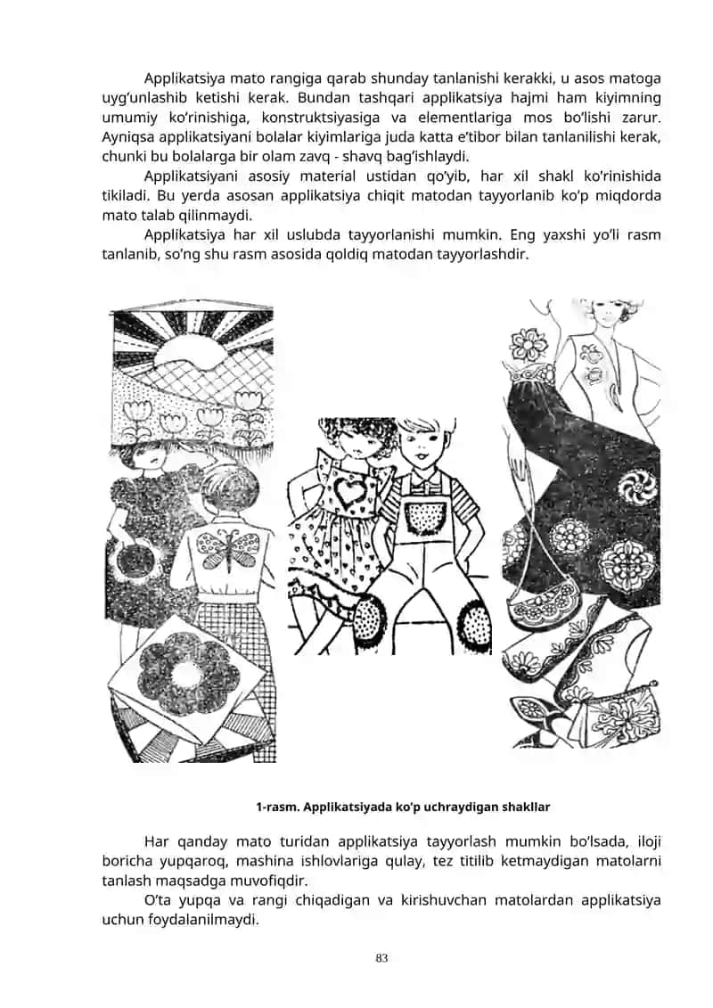 Tikuvchilik ishlab chiqarish tayyorlov yo’nalishi bo’yicha o’quv amaliyoti qo’llanmasi 2