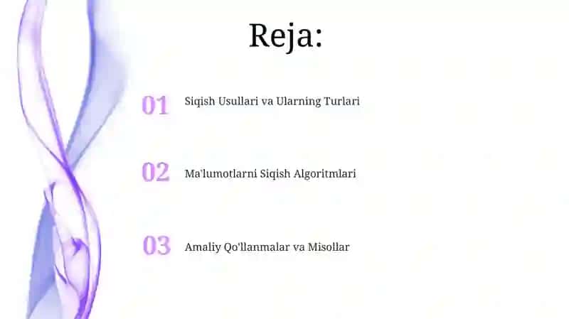 Ma’lumotlami xeshlash algoritmlari 2