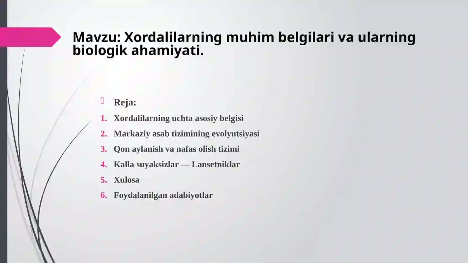 Xordalilarning Muhim Belgilari va Ular Bilan Biologik Ahamiyati 2