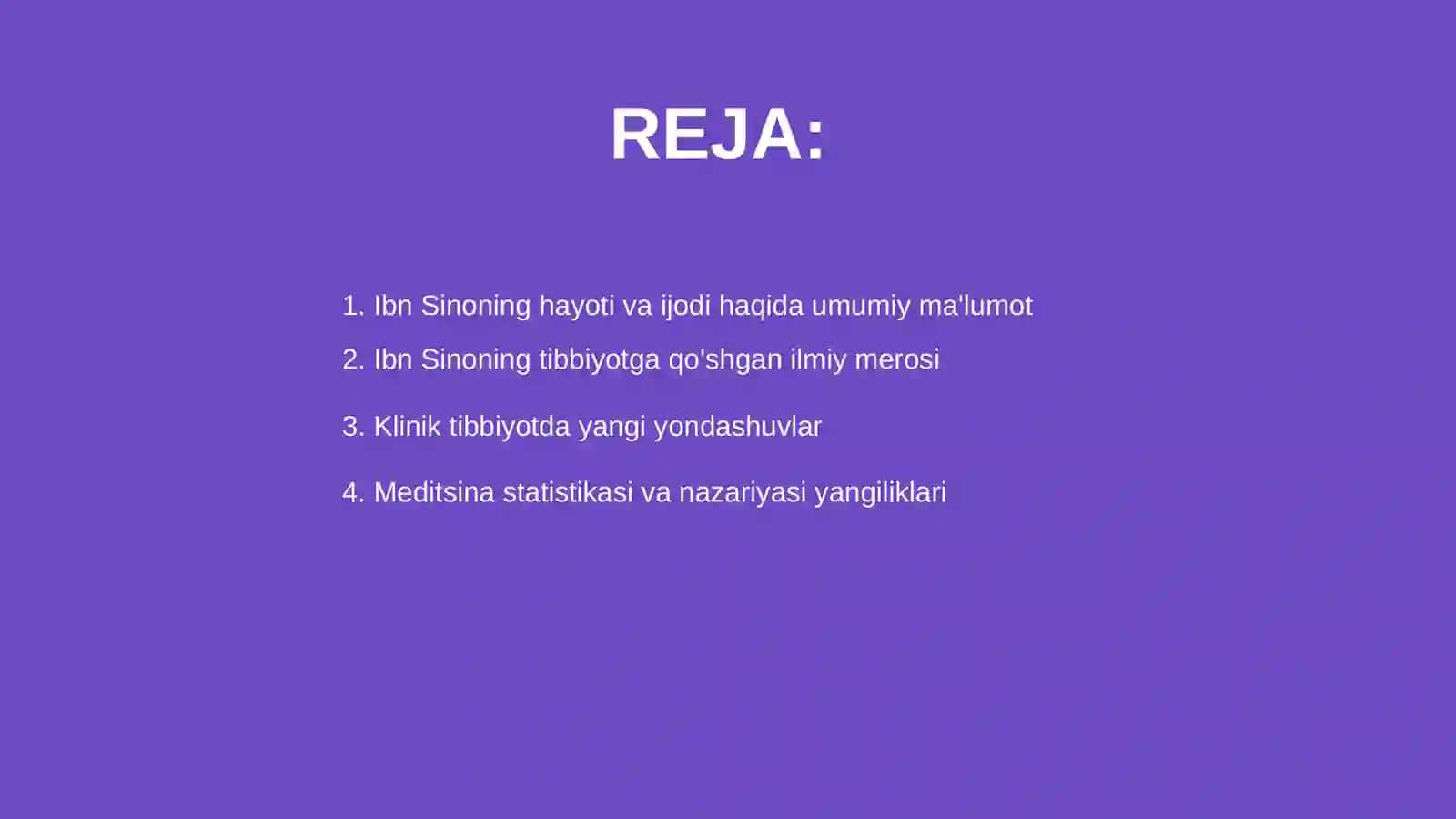 Ibn Sinoning tibbiy amaliyotga qo'shgan ilmiy-metodik yangiliklari 2