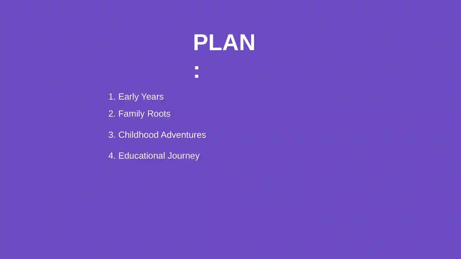 Personal History 2
