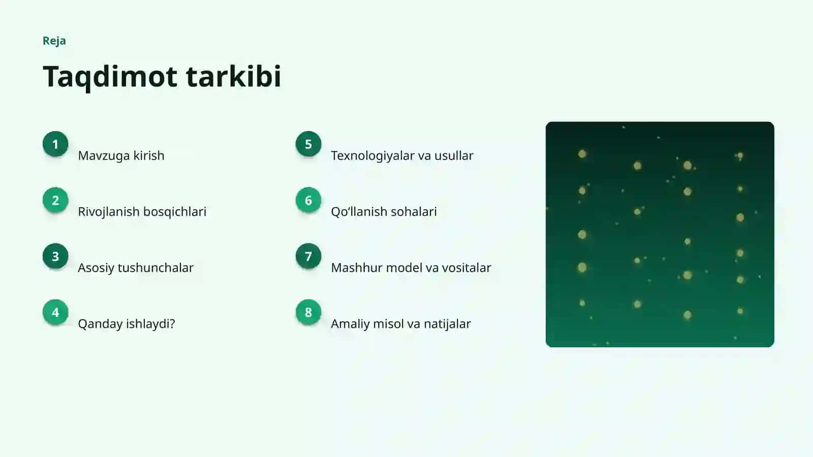 SUNʼIY INTELLEKT • PROFESSIONAL TAQDIMOT 2