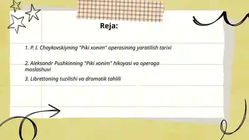 P. I.Chaykovskiyning Piki xonim operasi 2