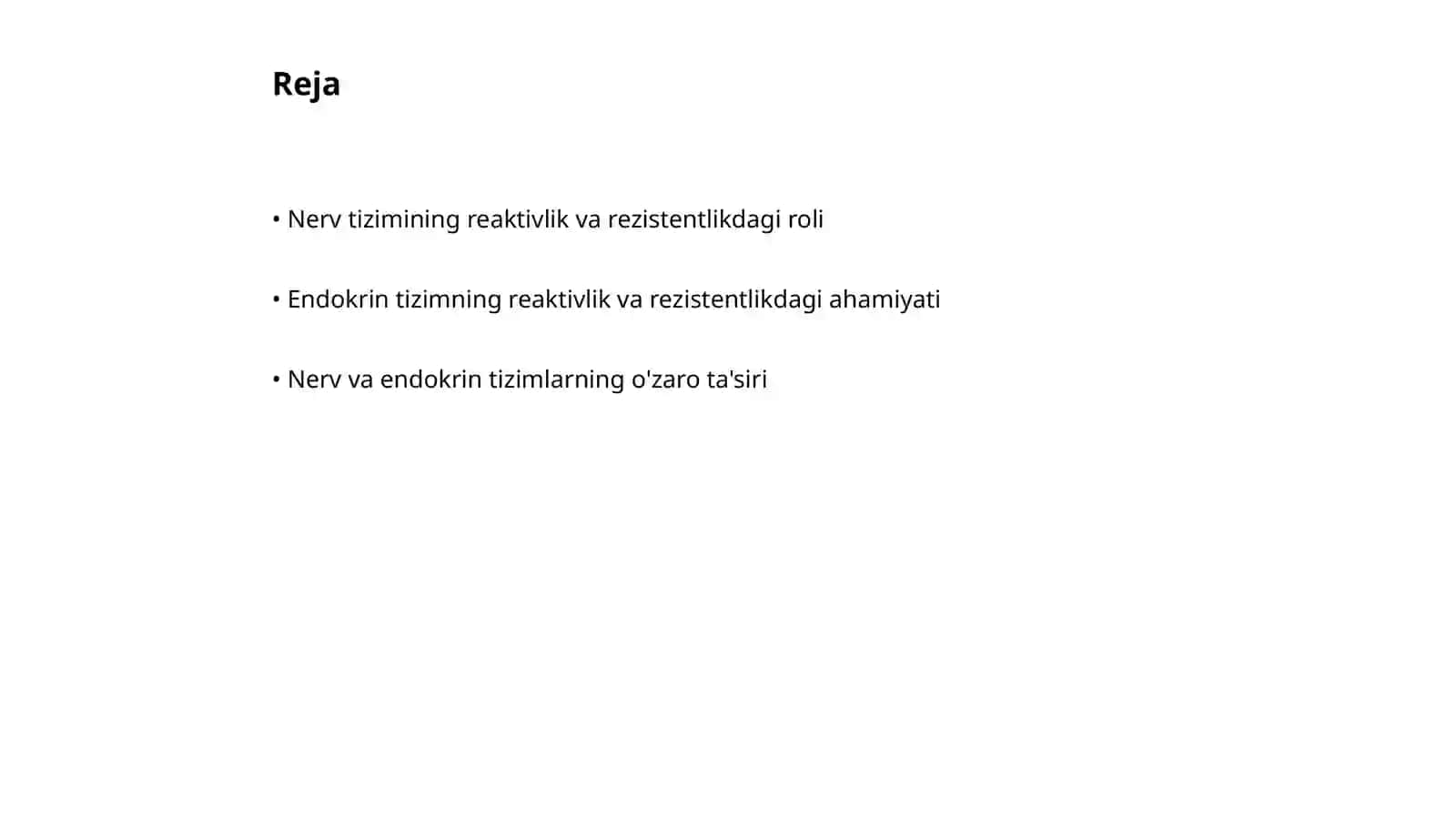 Reaktivlik va rezistentlikning shakllanishida nerv va endokrin sestemasining roli 2