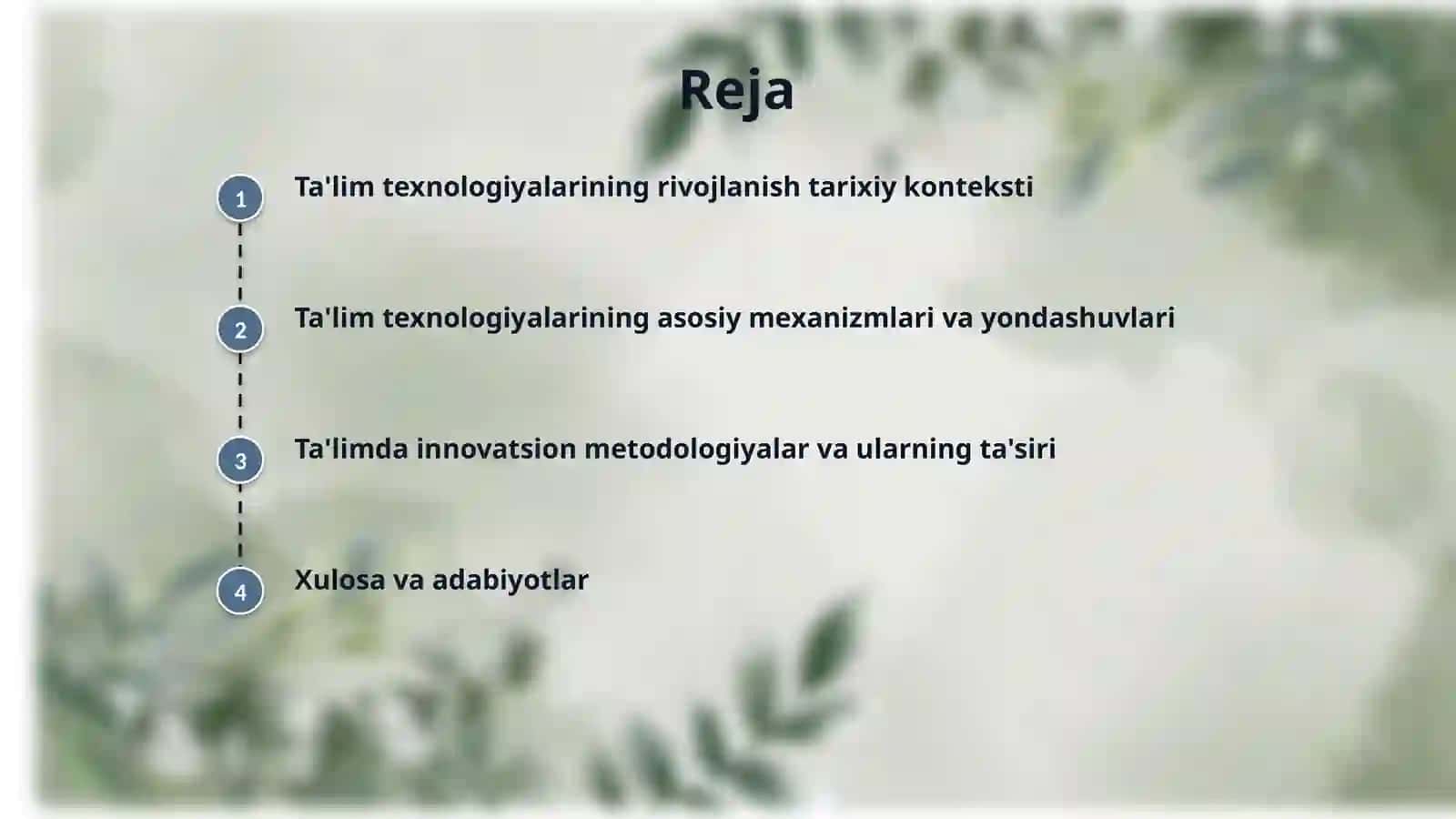 Texnologik yondashuvning mustaqil tarmog’i sifatida ta’lim texnologiyalarining taraqqiy etish mexanizmlarini tahlil qilish 2