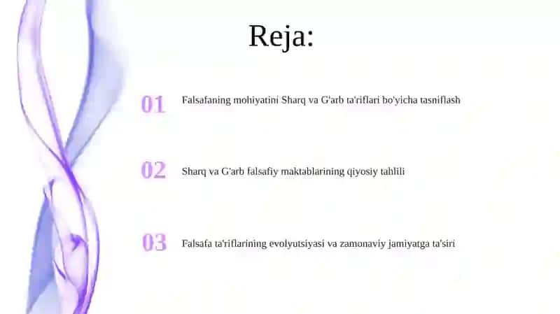 Falsafaning mohiyatiga oid Sharq va Gʻarb mutafakkirlari tariflarini tasniflash 2