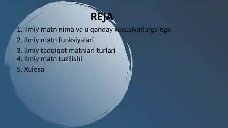 “Ilmiy Matn Funksiyalar va Turlar” 2