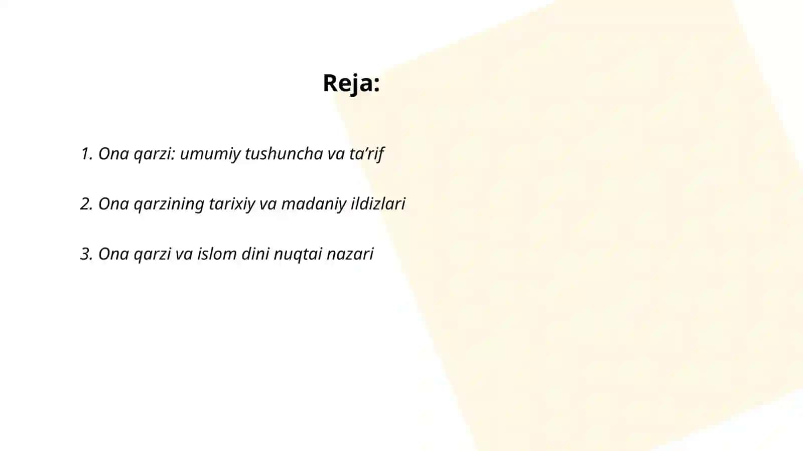 Ona qarzi 2