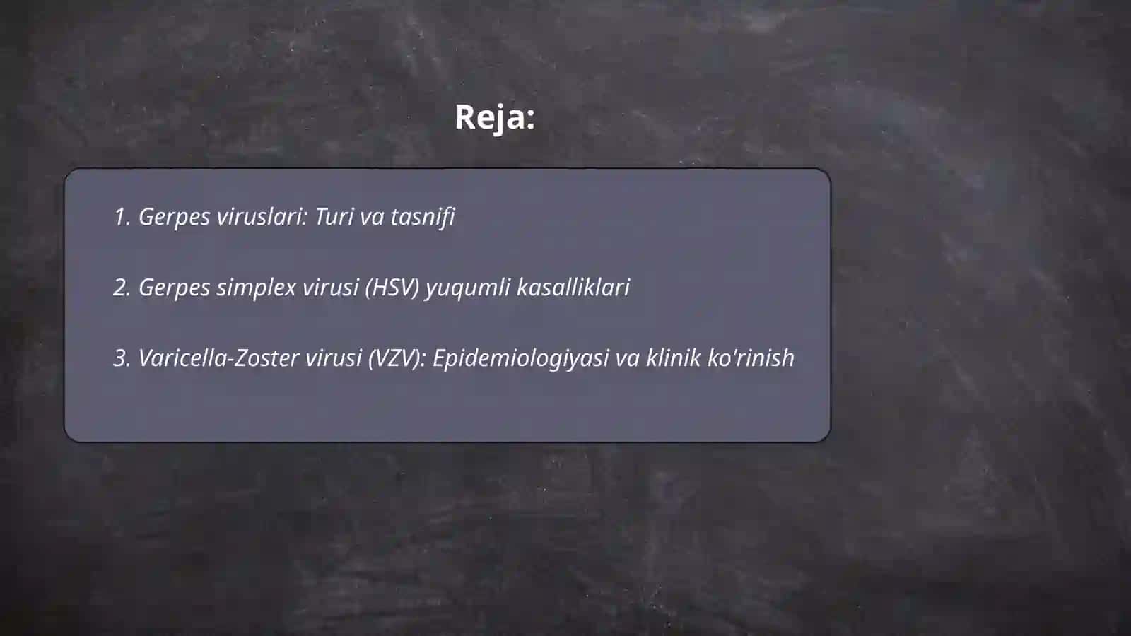 Gerpes viruslari: Turi va tasnifi 2
