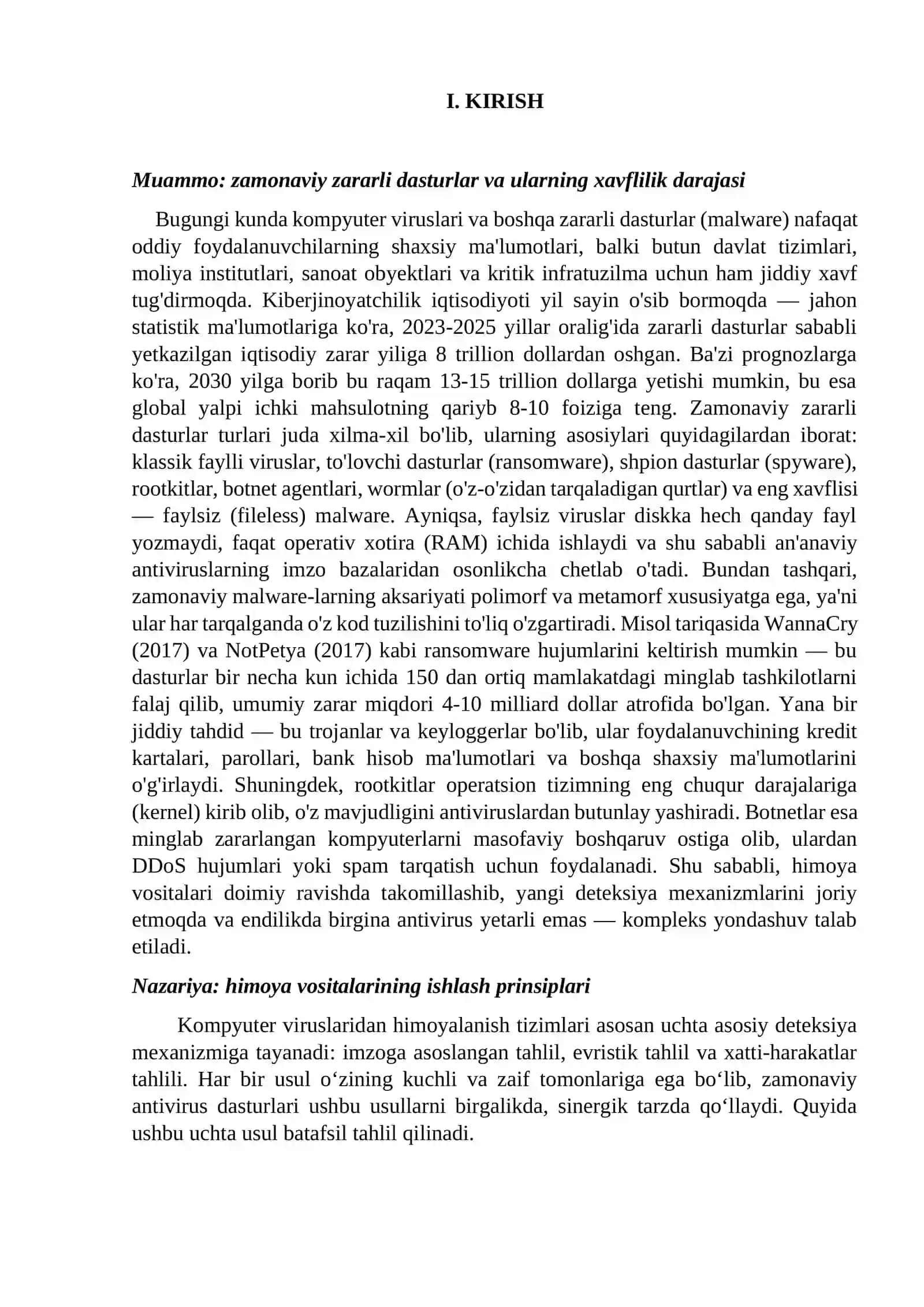 Kompyuter viruslaridan himoyalanish: antivirus, sandbox va monitoring vositalari 2