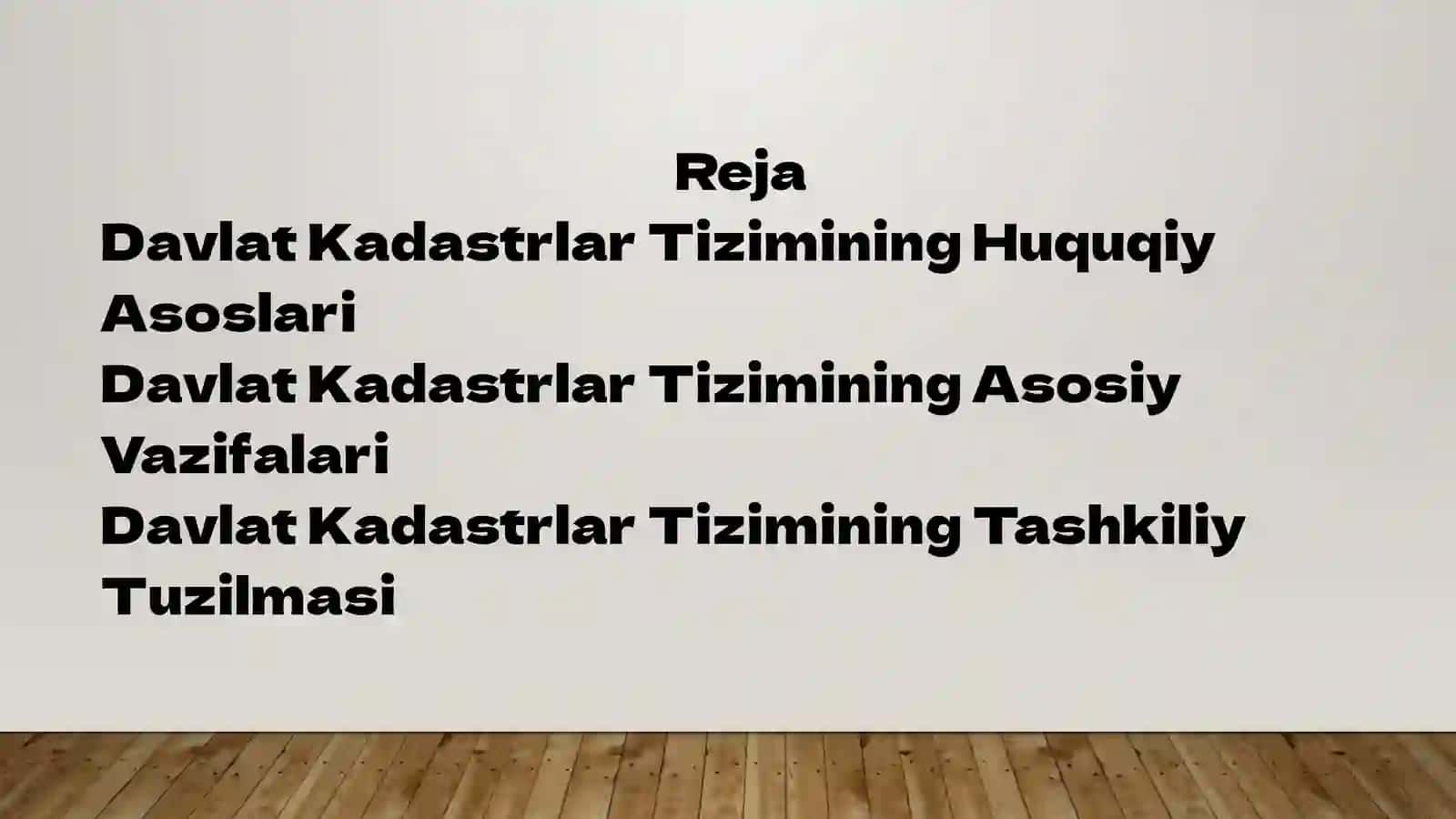 Davlat Kadastrlar Tizimi 2