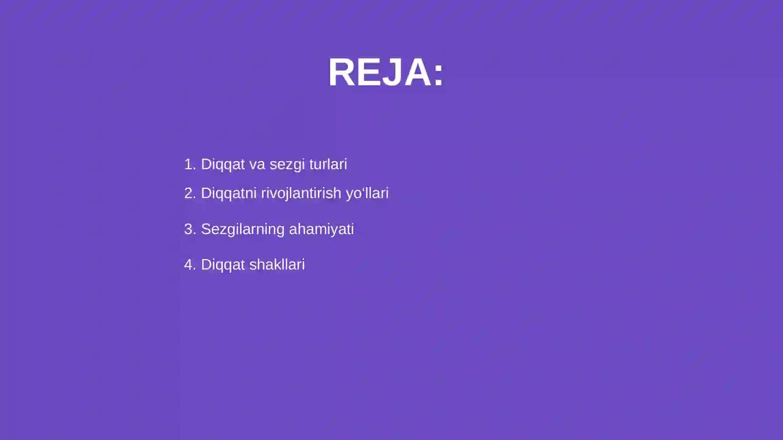 Diqqat va sezgi 2