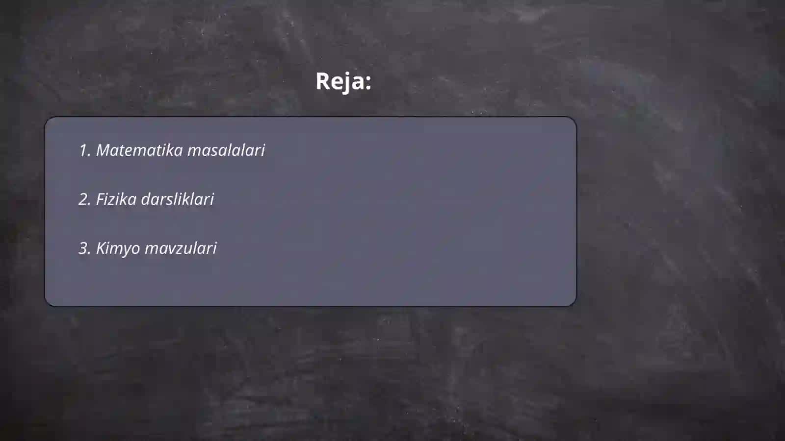 Matematika masalalari 2