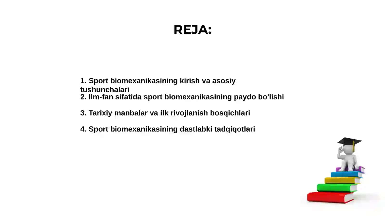 Sport biomexanikasining ilm-fan sifatida shakllanishi va rivojlanish tarixi 2