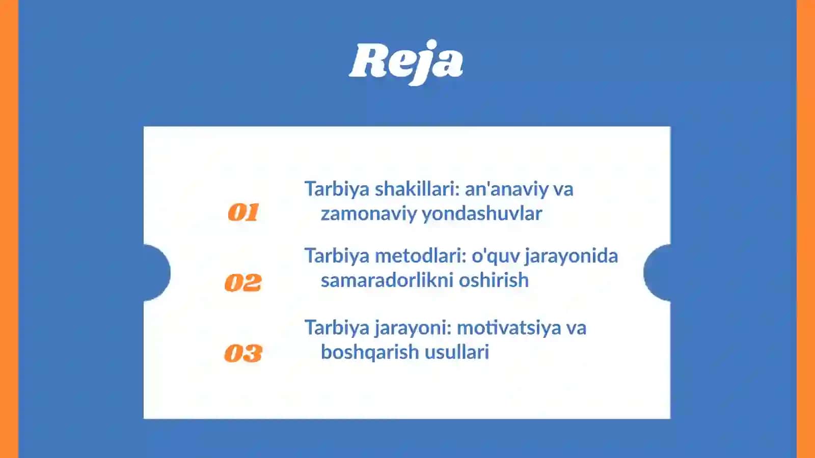 Tarbiya shakillari va metodlari 2