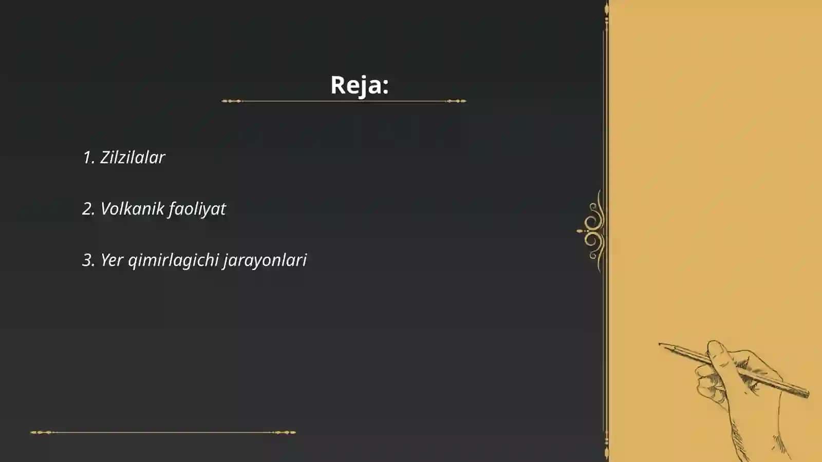 Tabiiy geologik va injinerlik geologik hodisalar va jarayonlar 2