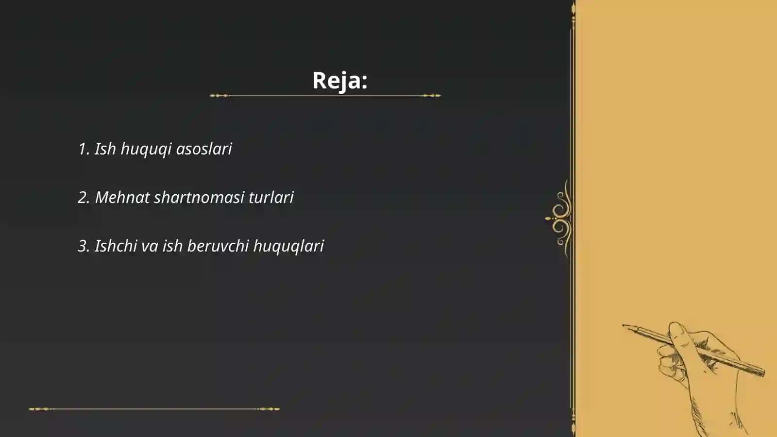 Ish haqqini tashkil etish shakllari va tizimlari 2