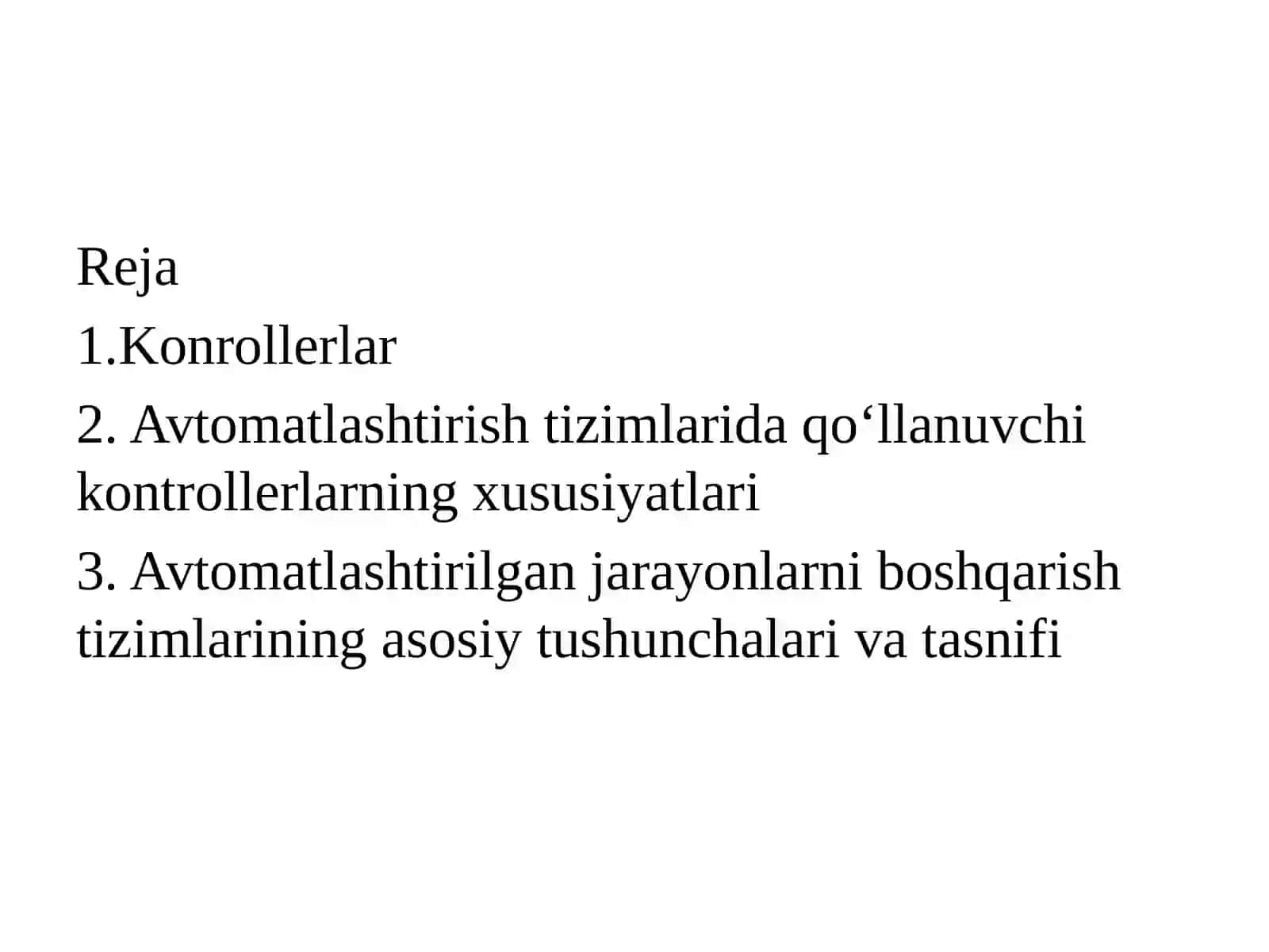 Zamonaviy amaliy vositalar asosida o'rnatilgan tizimlarning apparat va dasturiy ta'minot joriyetish 2