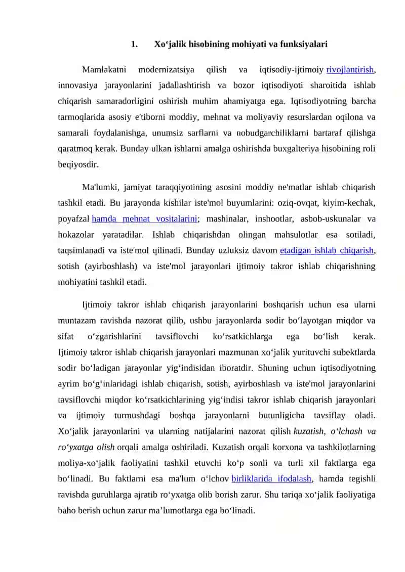 BUXGALTERIYA HISOBINING PREDMETI VA METODI 2