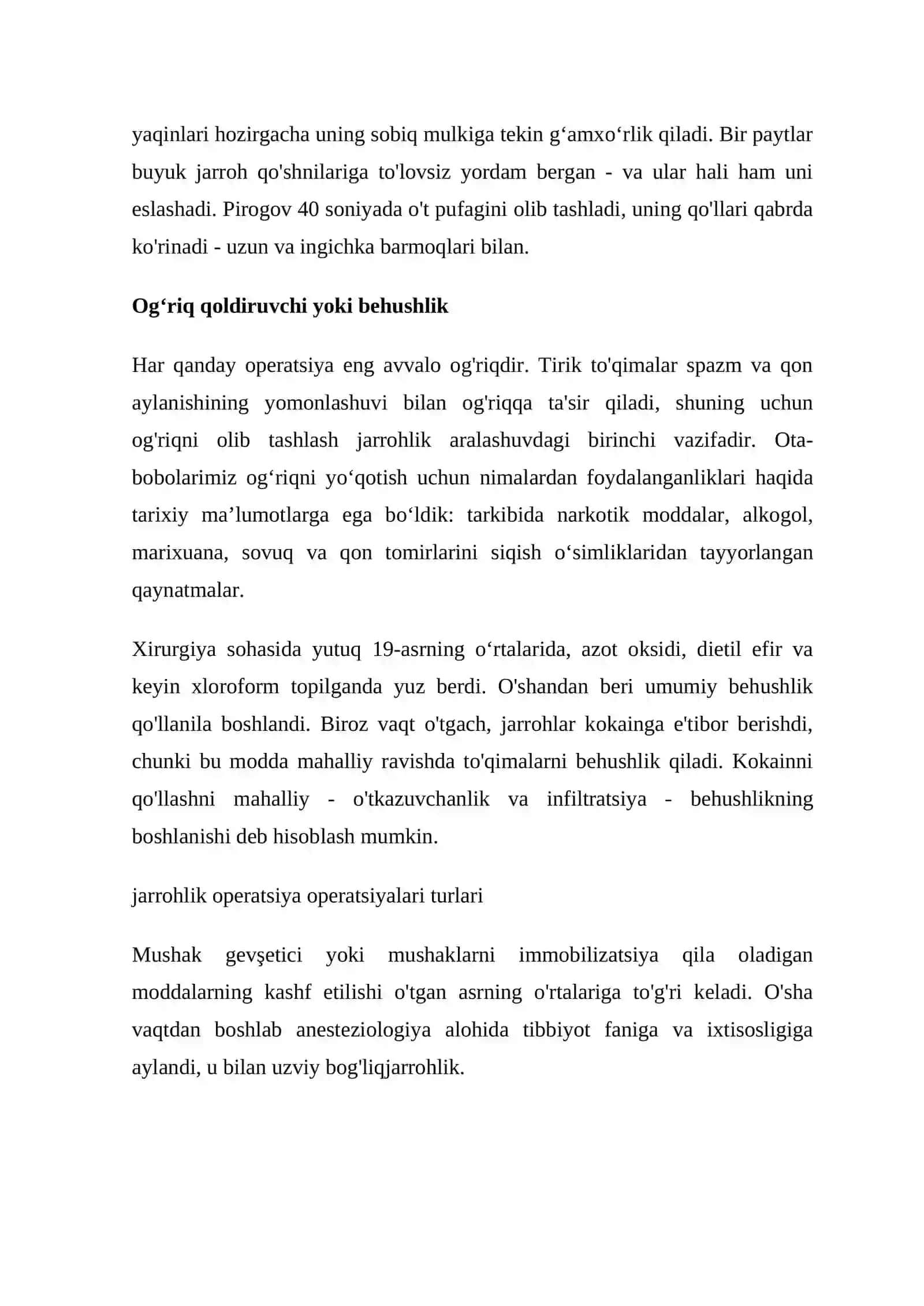 Jarrohlik amaliyotida bemorlar bilan munosabatda bo'lish psixologiyasi 2