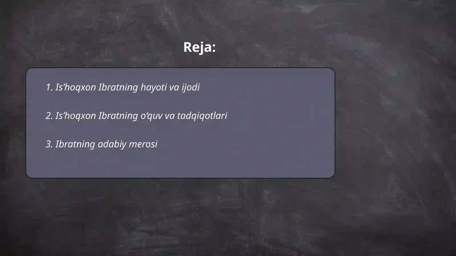 Is’hoqxon Ibrat va uning asarlari tahlili 2