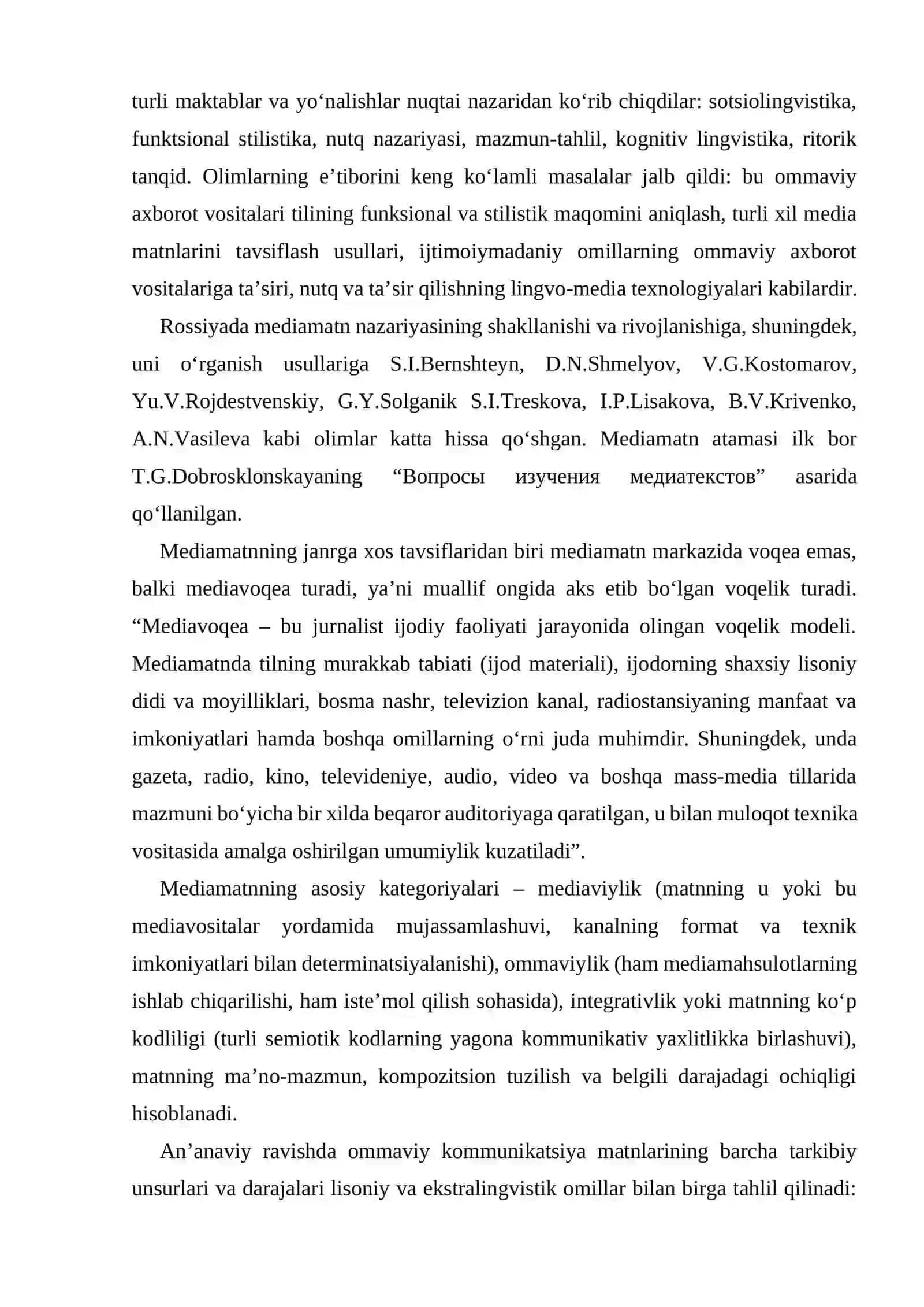 Media maydon tuzilishi va intenet jurnalistikasida raqobat muhiti 2