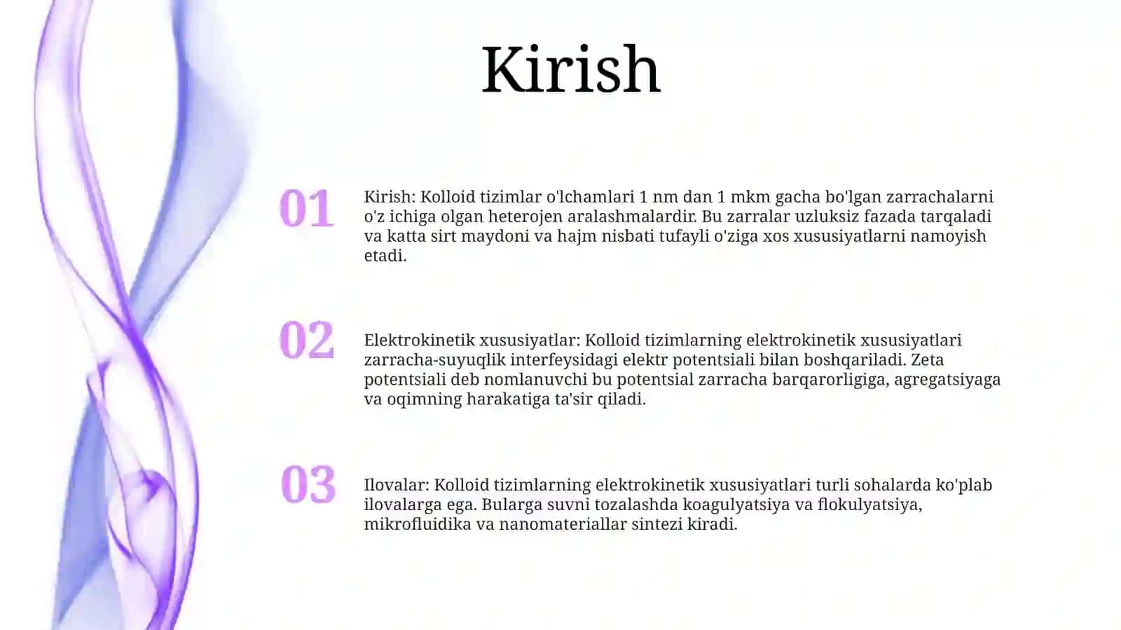 Kolloid Sistemalarning Elektrokinetik Xossalari 2