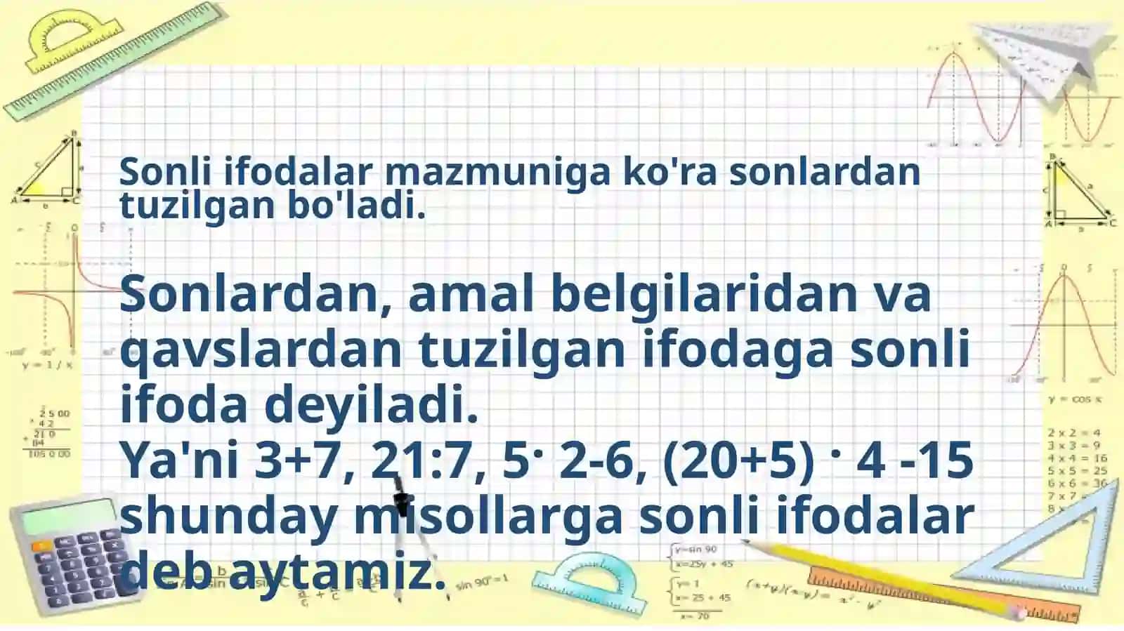 Boshlang‘ich sinflarda algebra elementlarini o‘rgatish metodikasi 2