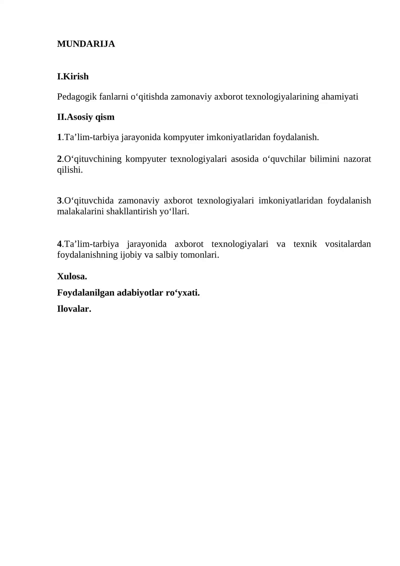 PEDAGOGIKA VA PSIXOLOGIYA FANLARNI O‘QITISH METODIKASI 2