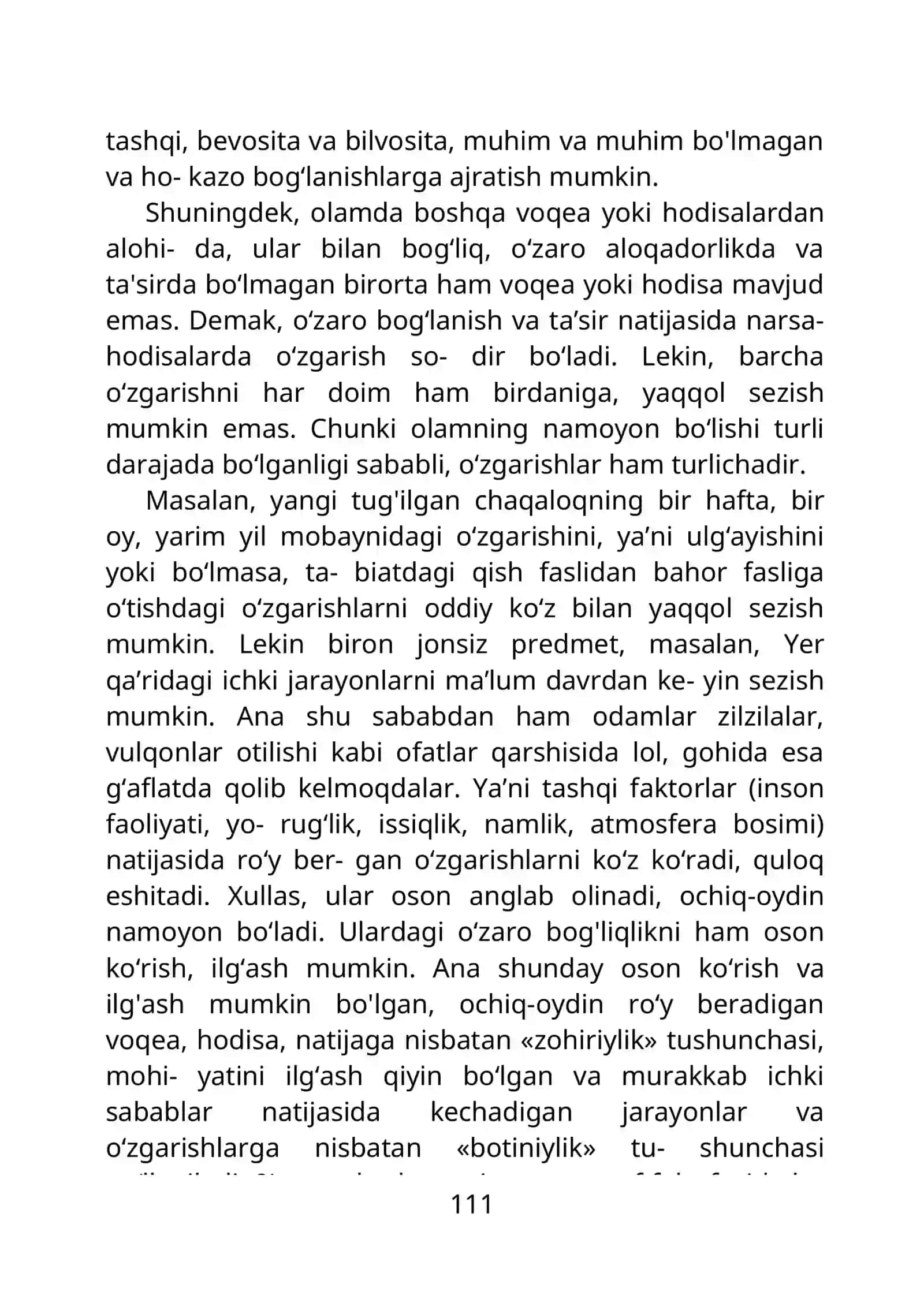 Falsafa: Rivojlanish 2