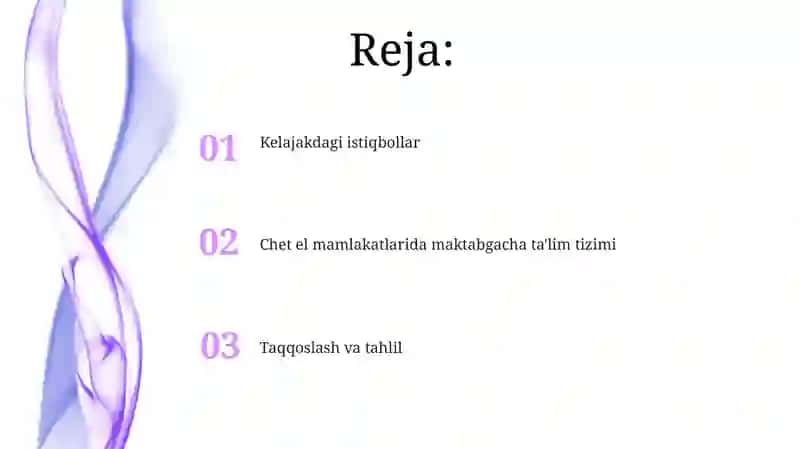 Chet el mamlakatlarida maktabgacha ta'lim tizimi 2