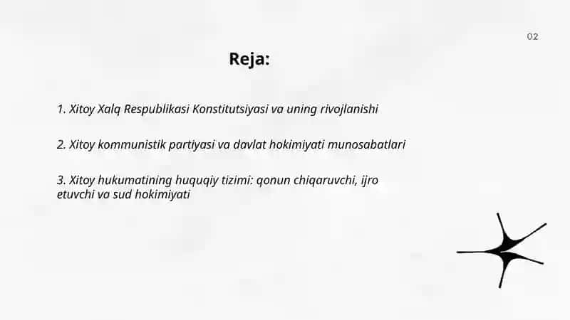 Xitoy davlati va huquqi 2