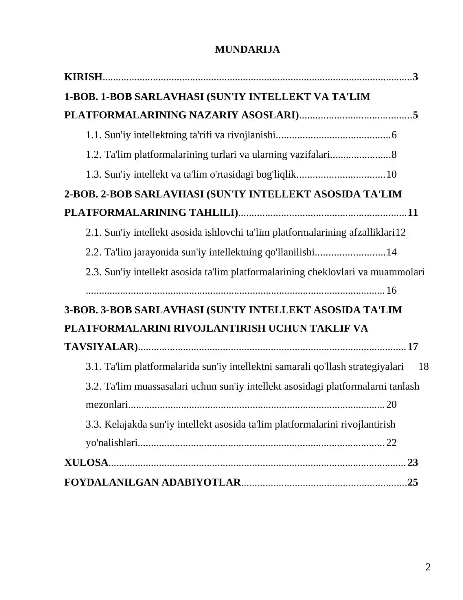 PEDAGOGIK DASTURIY VOSITA FANIDAN KURS ISHI 2