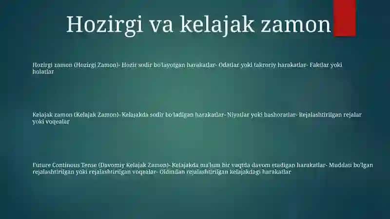 Ingliz Tili Grammatikasi 2