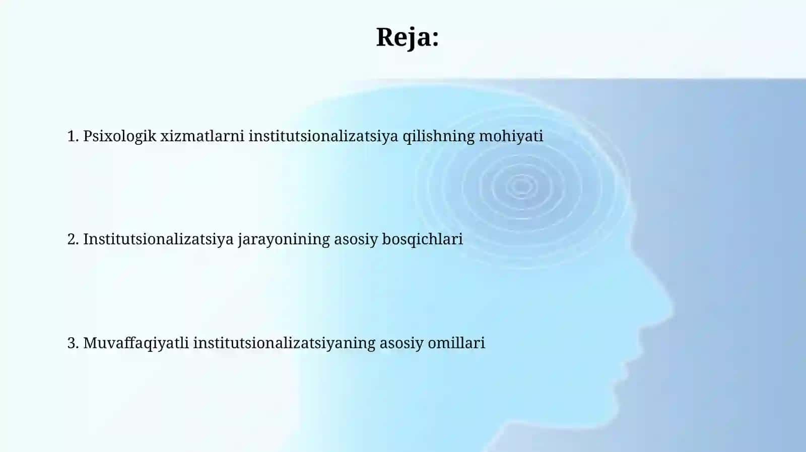 Psixologik xizmatning institutsionallashuvi 2