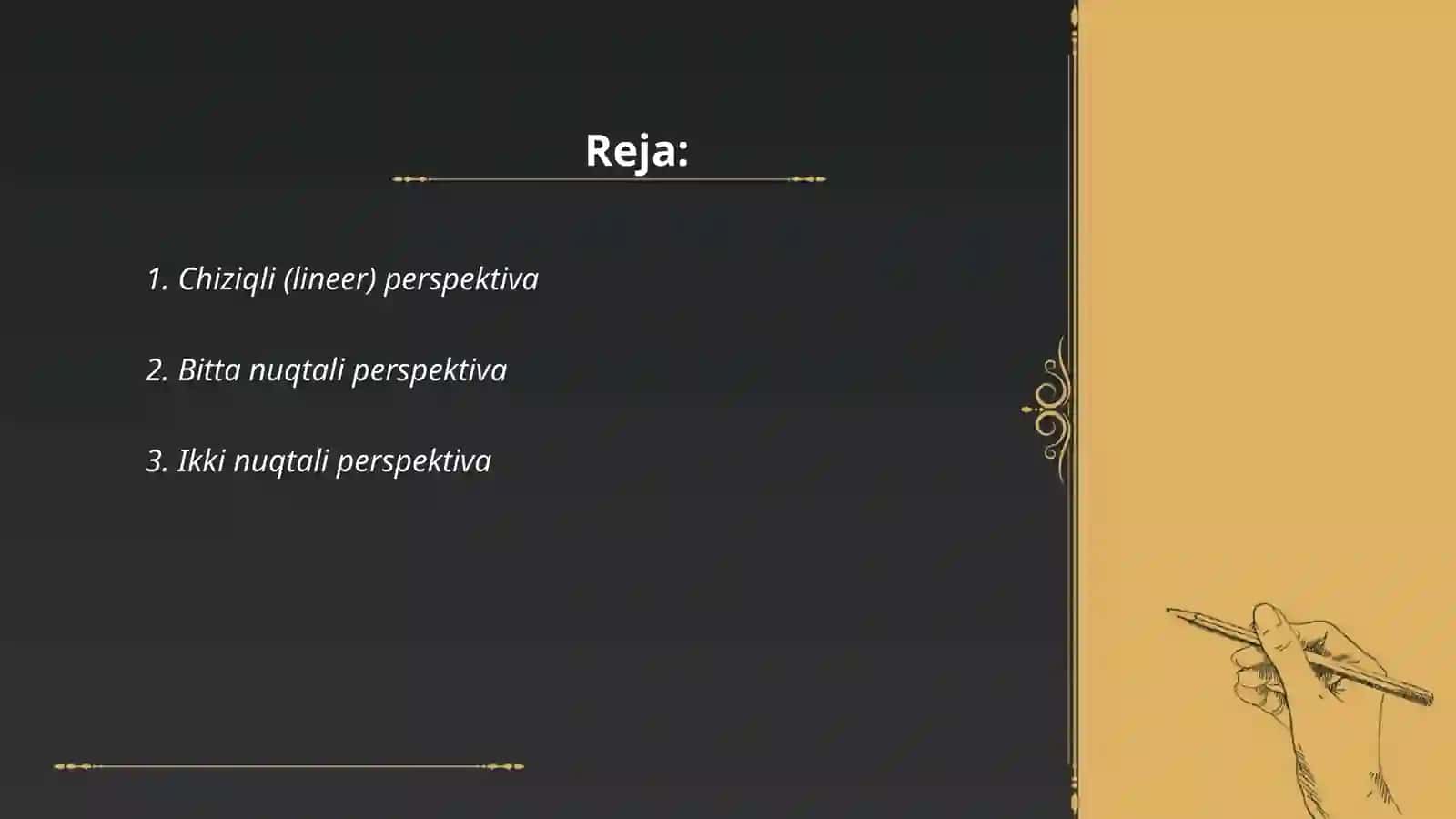 Perspektiva turlari 2