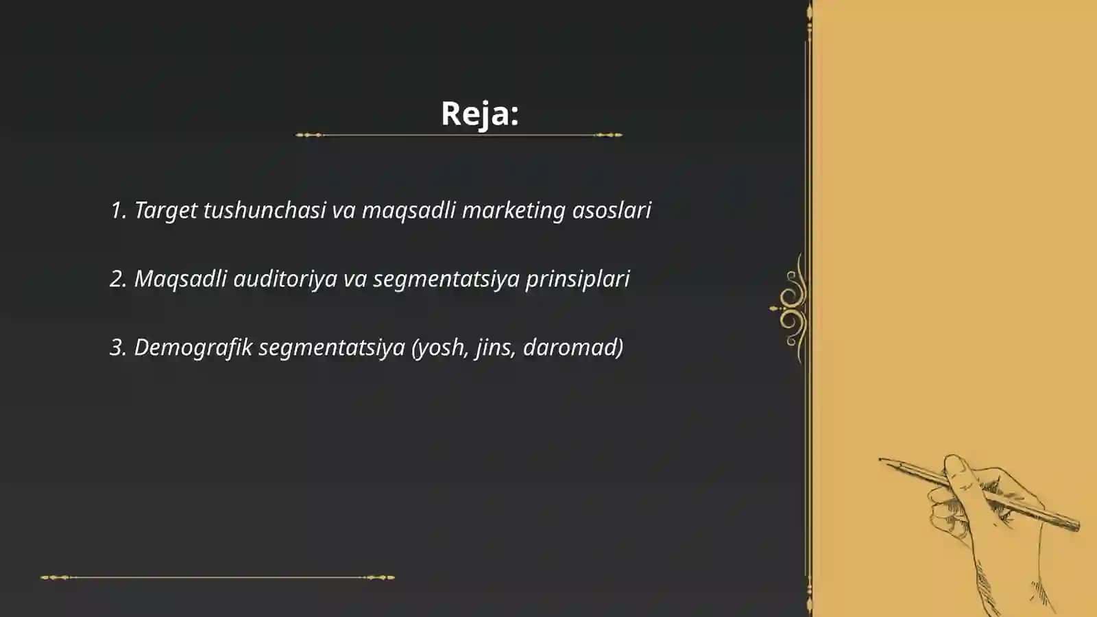 Marketingda targeting 2