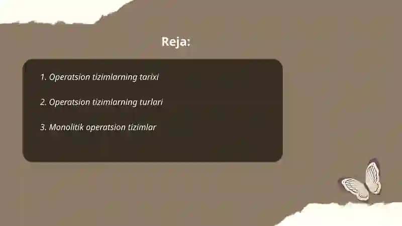 Operatsion tizimlar va ular haqida malumot 2