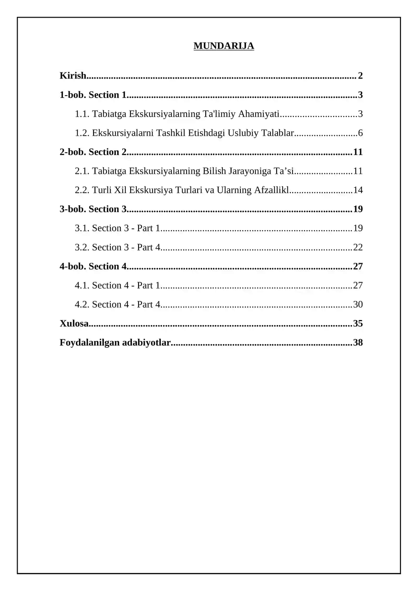 Bolalarni tabiat bilan tanishtirishda ekskursiyaning ahamiyati 2