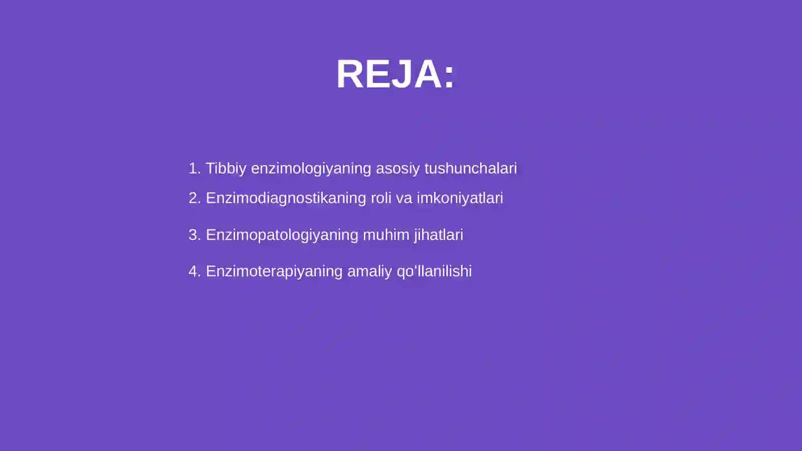 Tibbiy Enzimologiya Muammolari 2