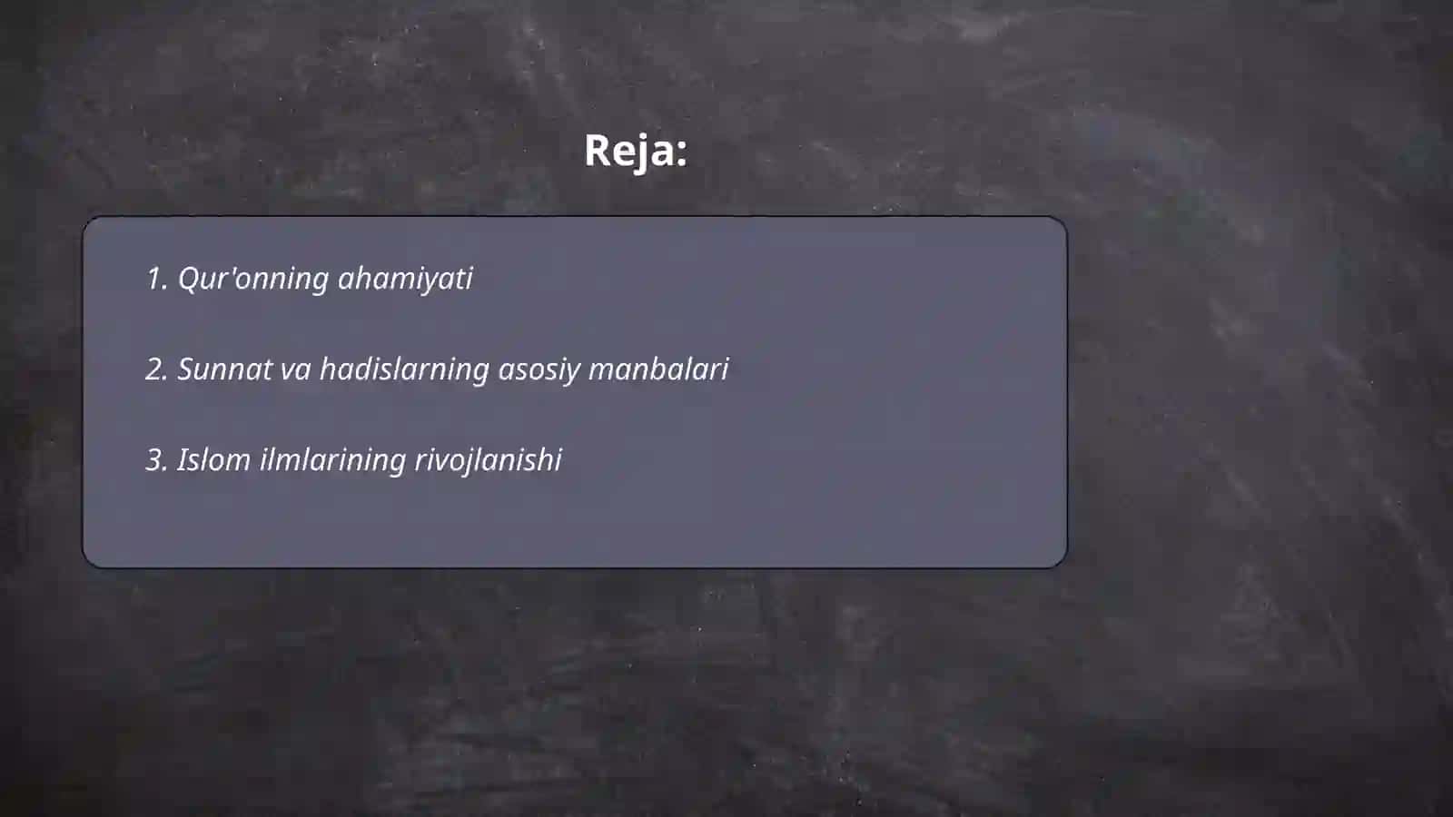 Islom dini manbalari va ularning aqidalari 2