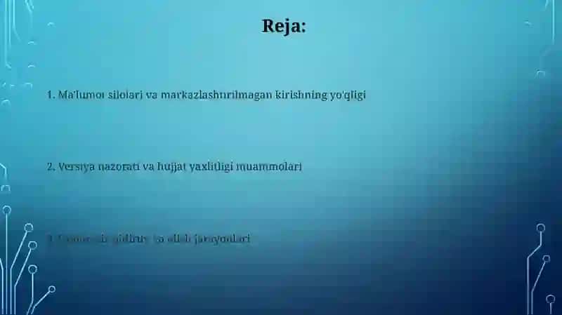 Tashkiliy hujjat turlarini yuritishdagi muammolar 2