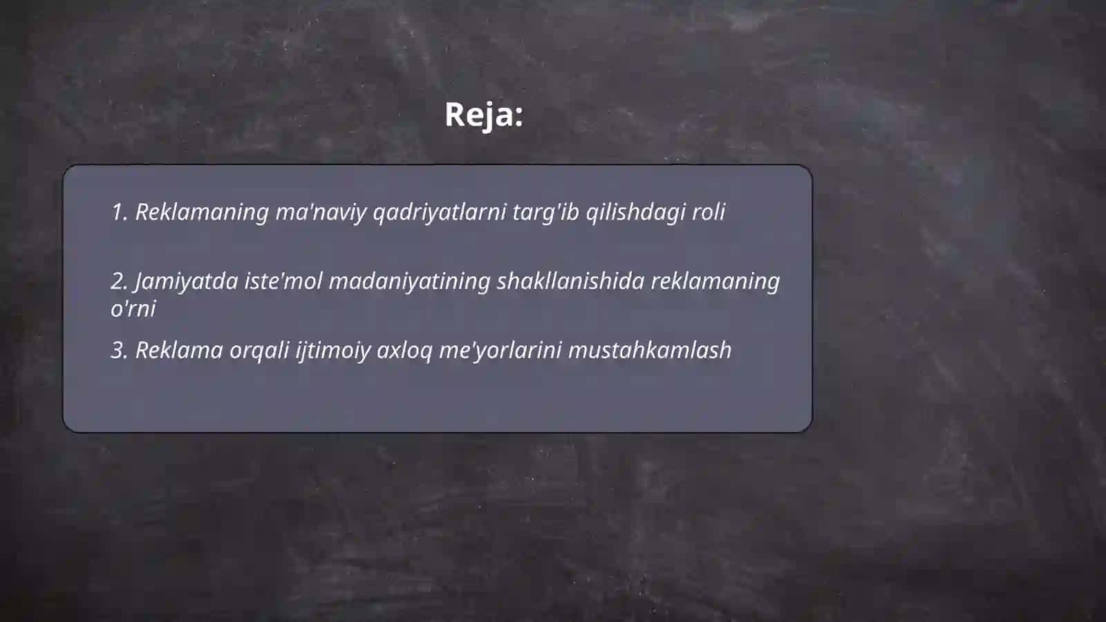 Jamiyatning maʼnaviy taraqqiyotida reklamaning tutgan oʼrni 2