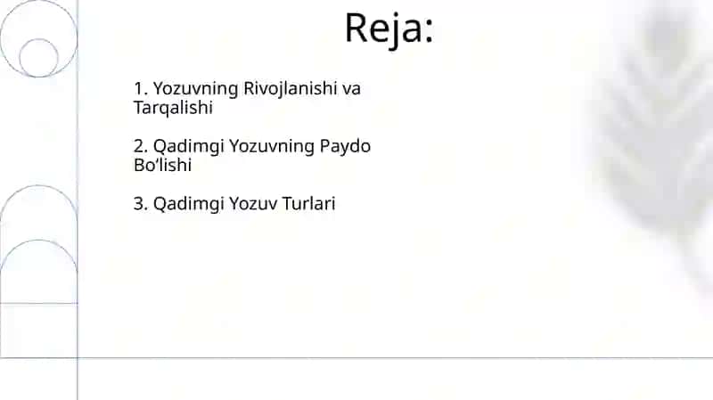 Qadimgi davr yozuvlar tarixi 2
